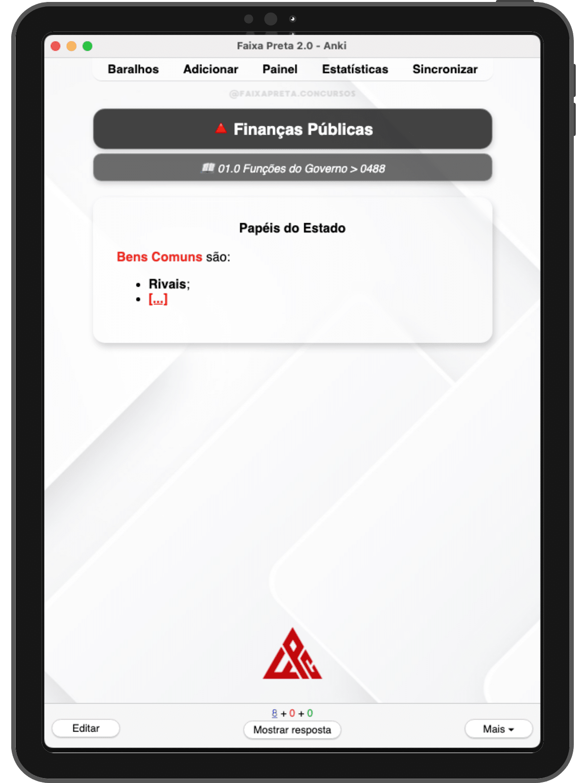 FINANÇAS PUBLICA