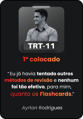"eu já havia tentando outros métodos de revisão e nenhum foi tão efetivo, para mim, quanto os flashcards"