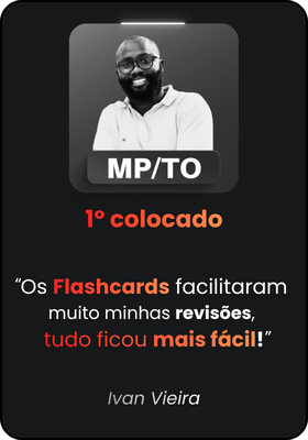 "os flashcards facilitaram muito minhas revisões! tudo ficou mais fácil"